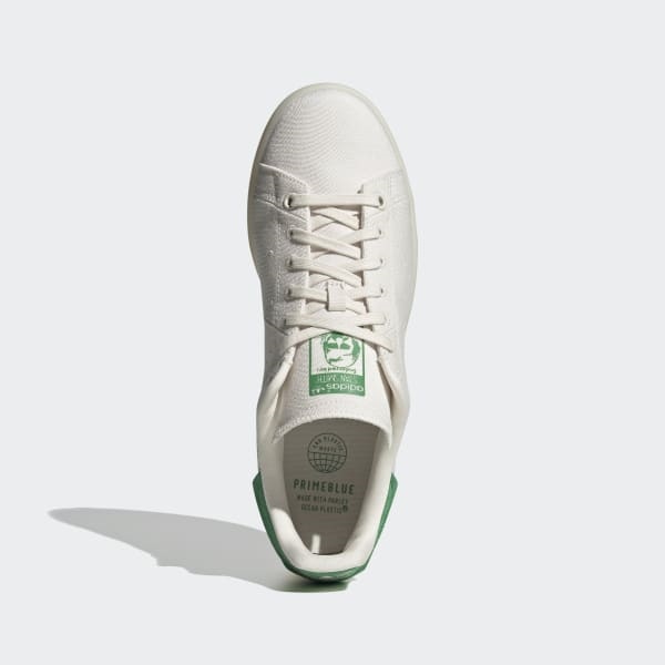 Stan Smith Primeblue trắng gót XANH LÁ FX5599