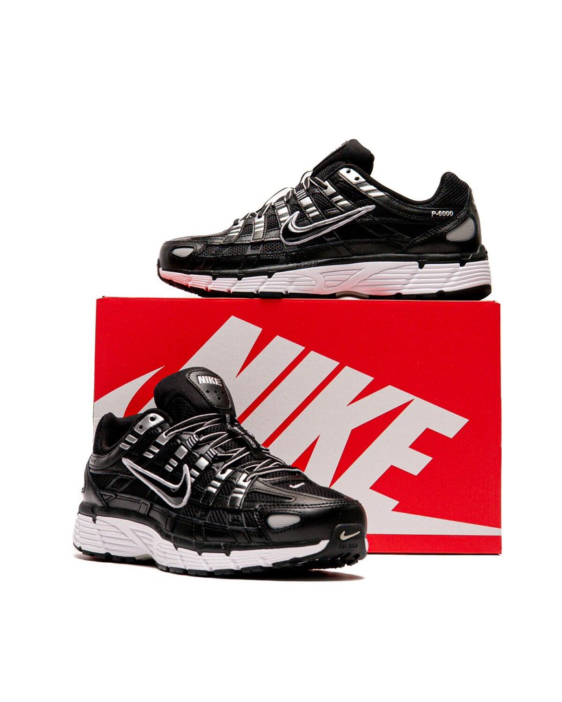 Nike P-6000 ‘Black White Metallic Silver’ CD6404 026