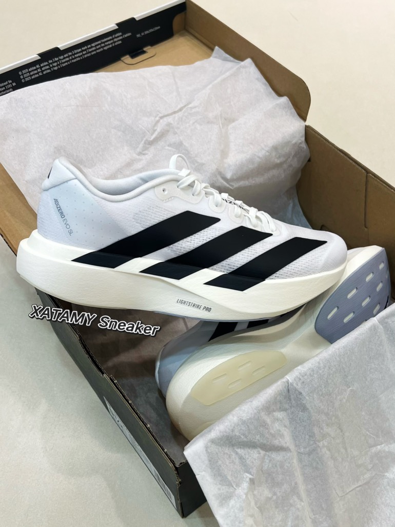 adizero EVO SL White Black KI8482