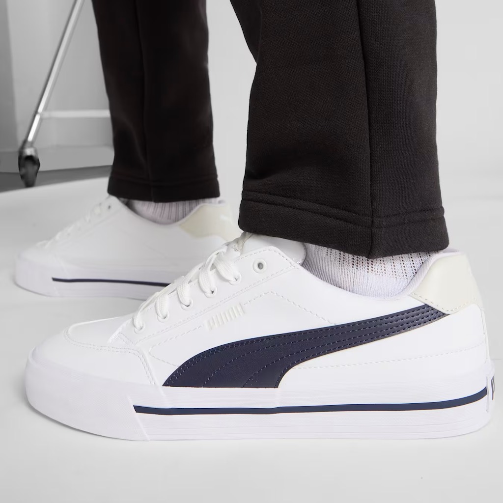 Puma Court Classic Vulc FS SL White Navy 397568 09