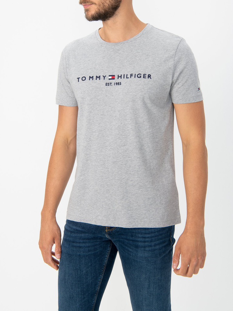 Áo Tommy Hilfiger Logo Grey MW11465 501