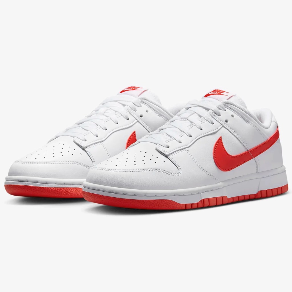 Dunk Low Retro White Picante Red DV0831 103