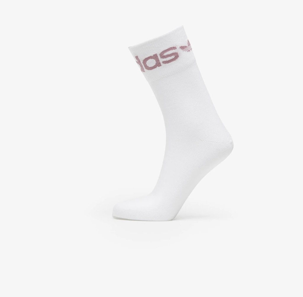 Vớ adidas Fold Cuff CRW White HC9544