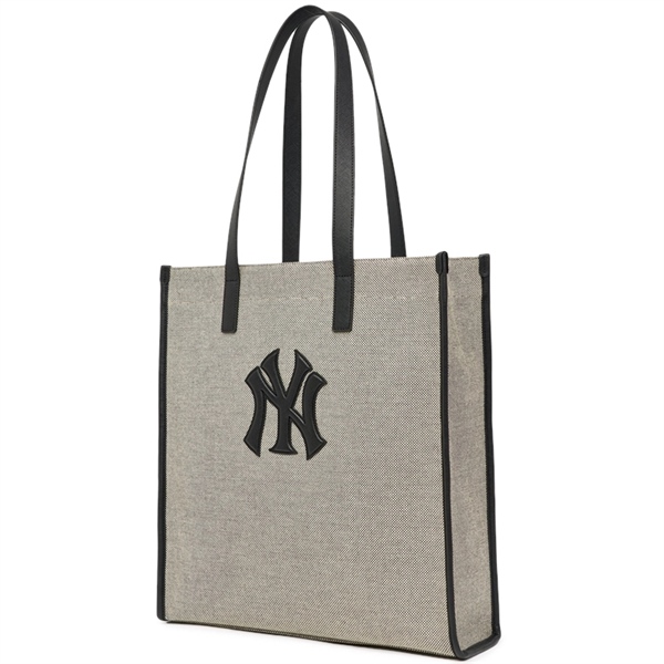 Túi Tote MLB Basic Canvas Vertical NY 3AORM033N-50BKS