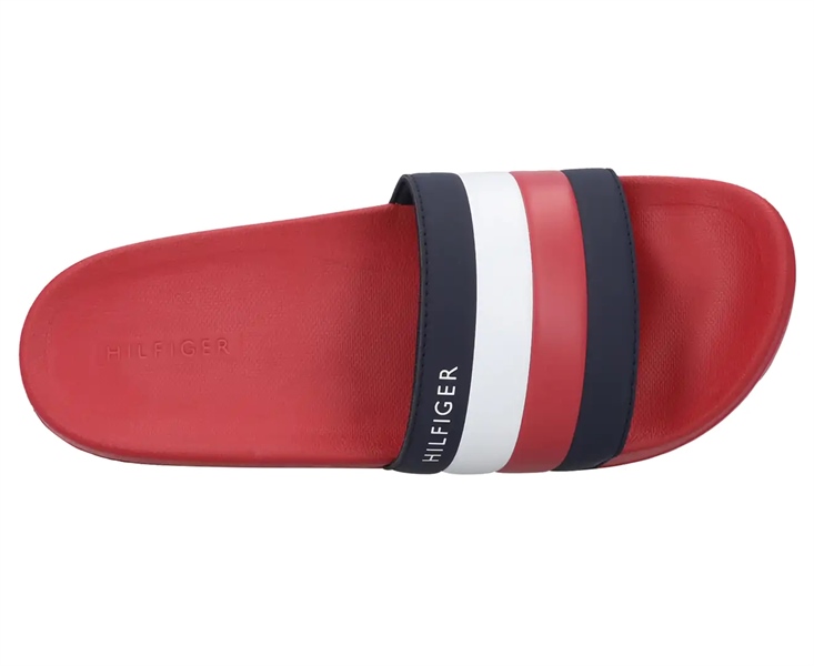 Dép Tommy Hilfiger Nam ROZI Red Multi