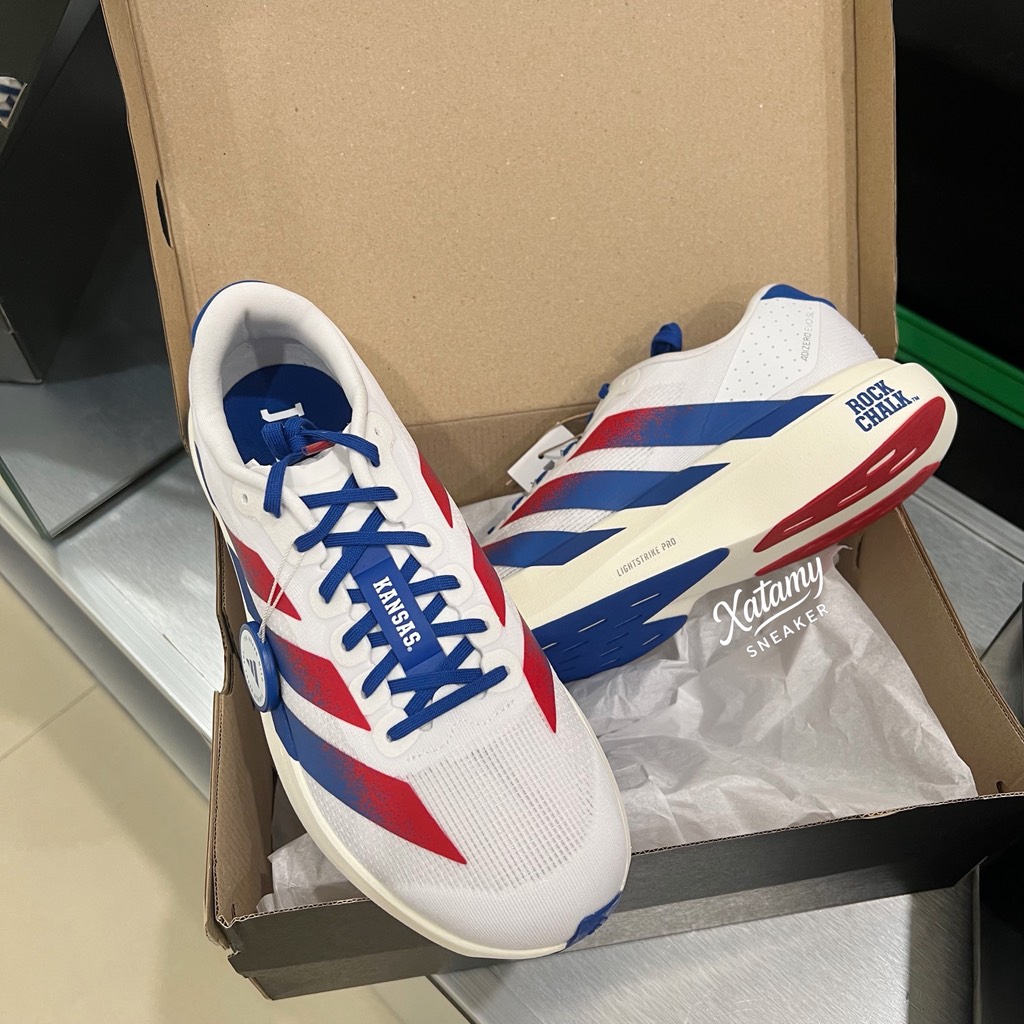 Kansas Jayhawks Adizero EVO SL Collegiate Royal JQ2150