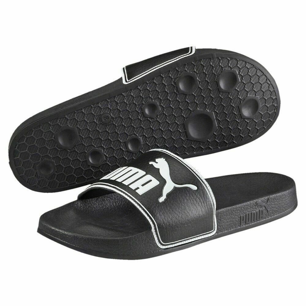Dép PUMA Leadcat Black White 360263 01