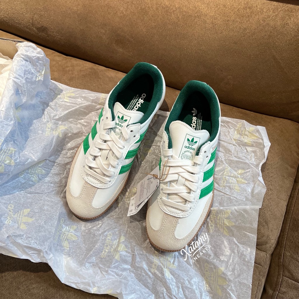 Samba OG White Green JI3202