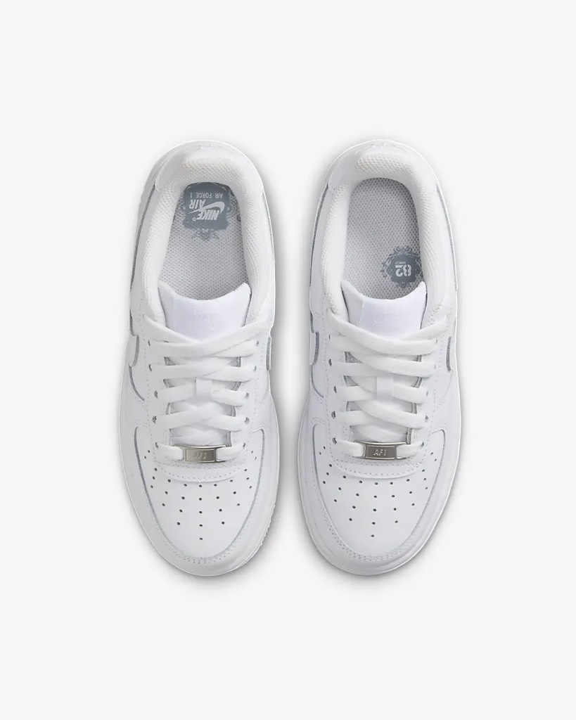 Nike Air Force 1 All White (GS)