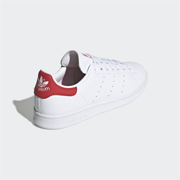 Stan Smith Trắng Gót Đỏ EF4334