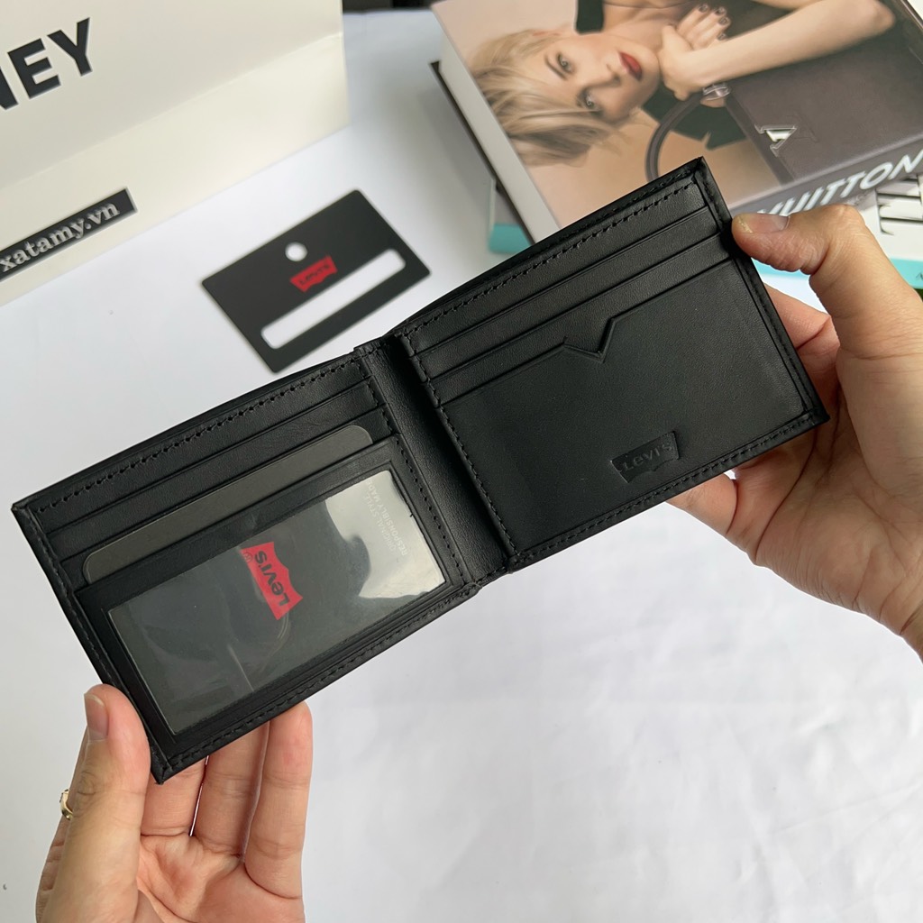 Ví Levi's® Logo Bifold Id Wallet Black D548 0002 0059