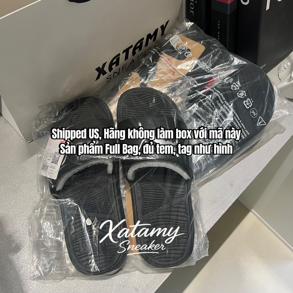 Dép Puma Cool Cat 2.0 Black Silver 393333 02
