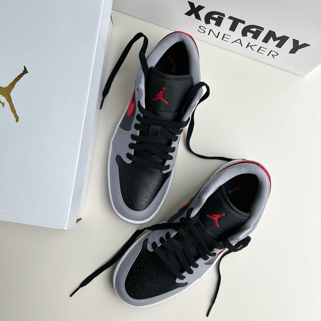 Jordan 1 Low 'Cement Fire Red' FZ4183 002