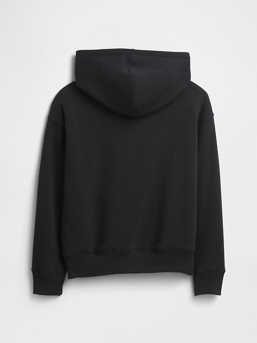 Áo GAP Disney × Mickey Mouse Relaxed Logo Hoodie Black 819127 03 1