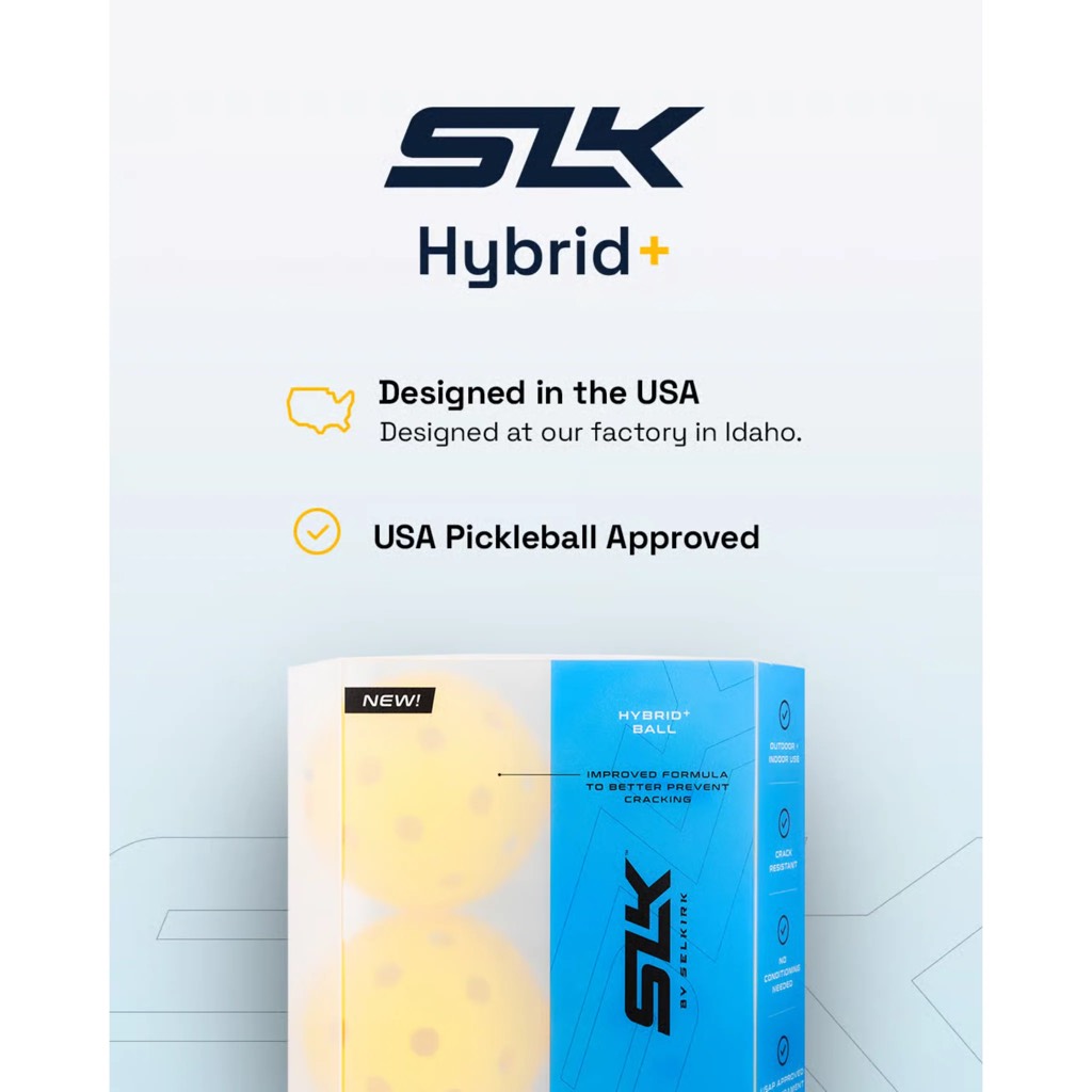 Banh Pickleball Selkirk Hybrid+ 12 Pack