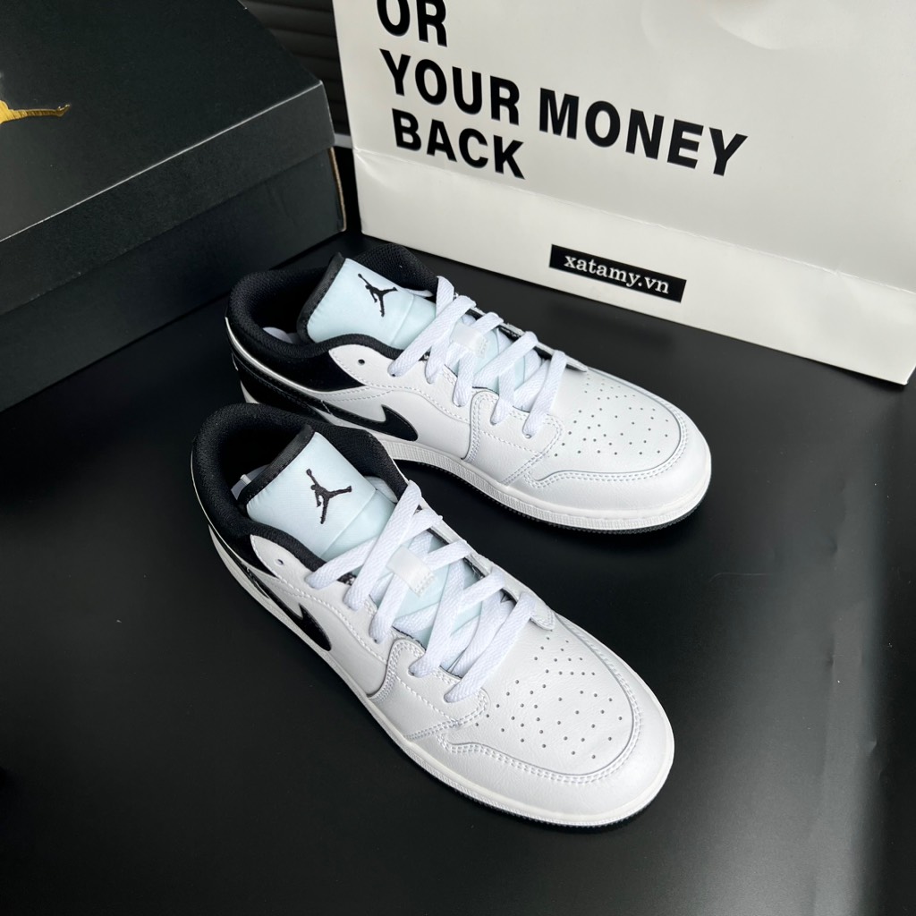 Jordan 1 Low ‘White Black’ 553560 132