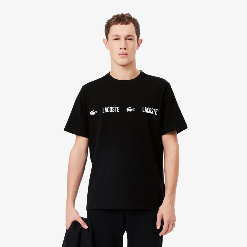 Áo Thun Lacoste Men's Cotton Home Tshirt Black TH1511 51 258