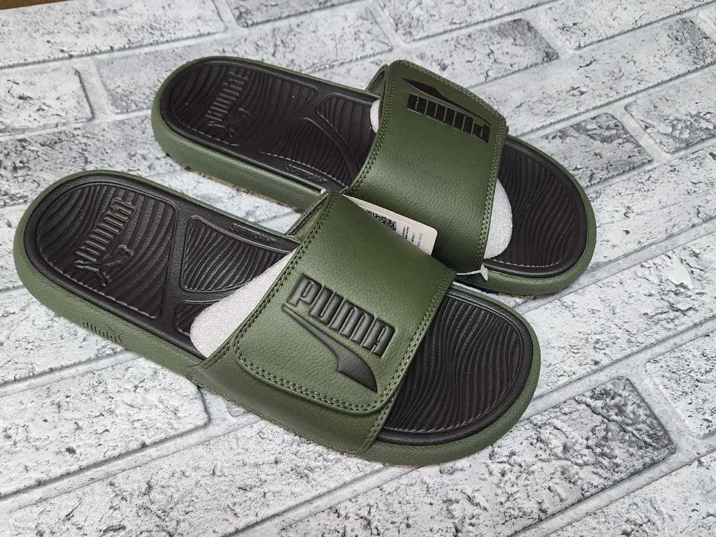 Dép Puma Cool Cat 2.0 FS Xanh Rêu 390961 08