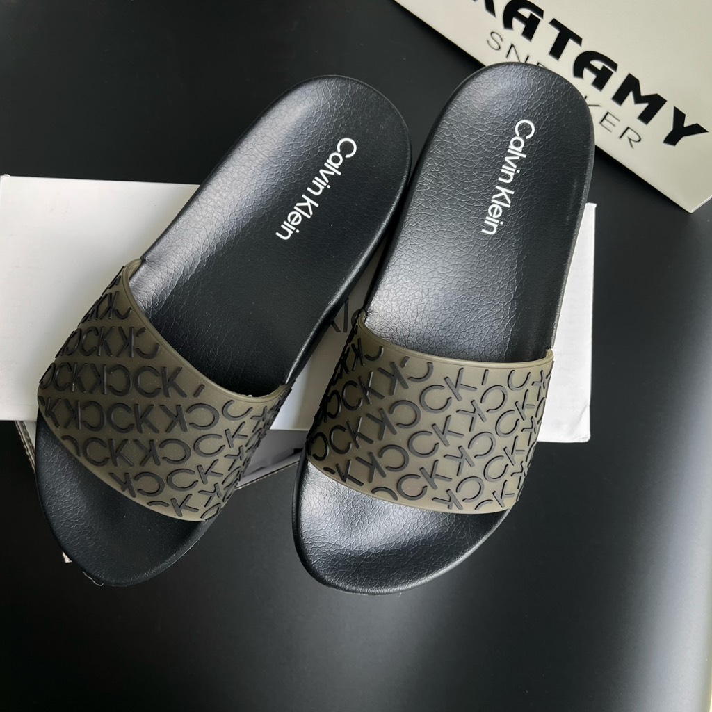 Dép Calvin Klein ALVA Black SY
