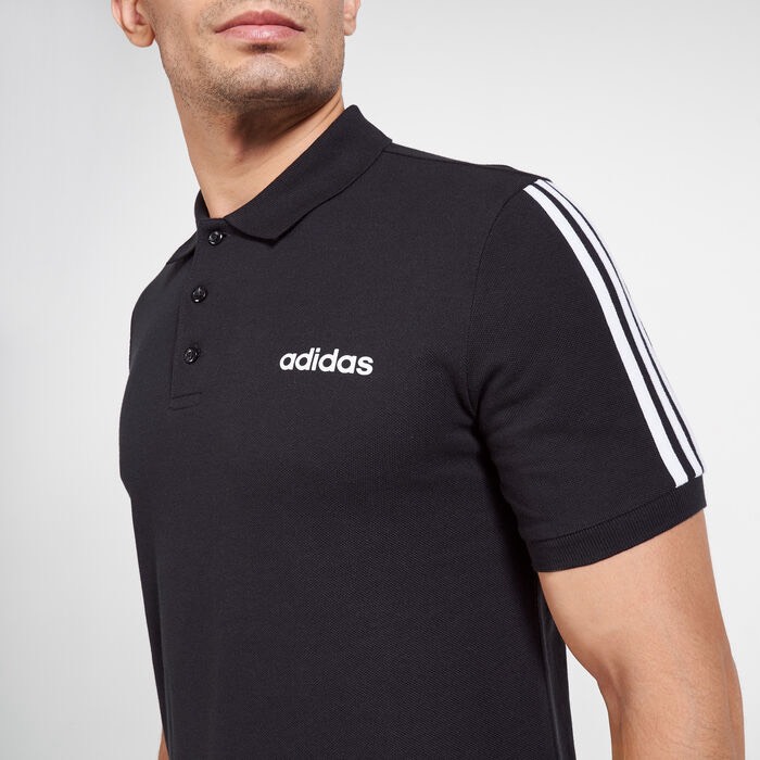 Áo Polo adidas M COT 3S Black EJ0927