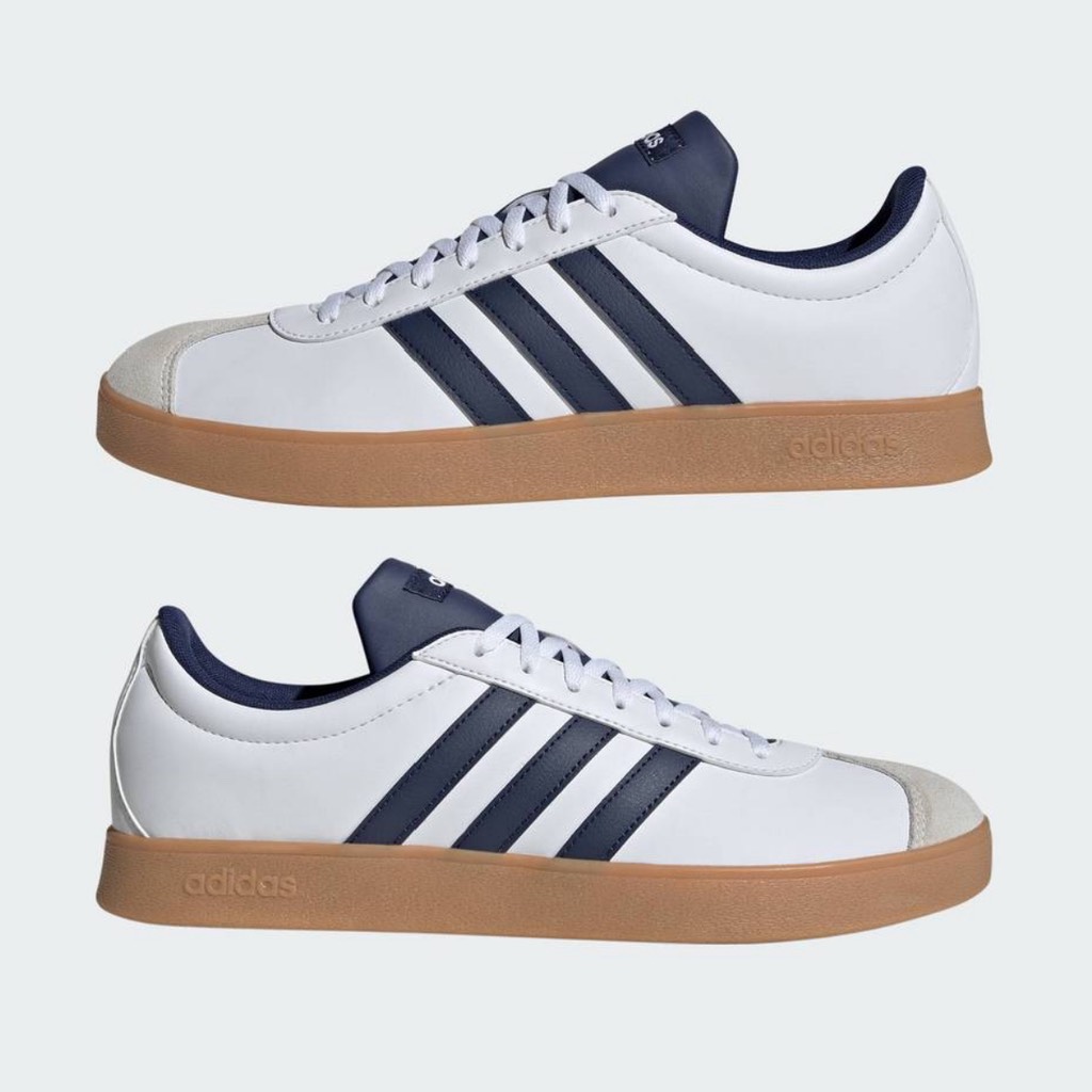 VL COURT Base White Dark Blue JQ3037