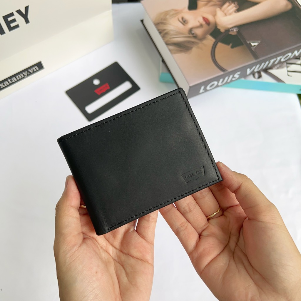 Ví Levi's® Logo Bifold Id Wallet Black D548 0002 0059
