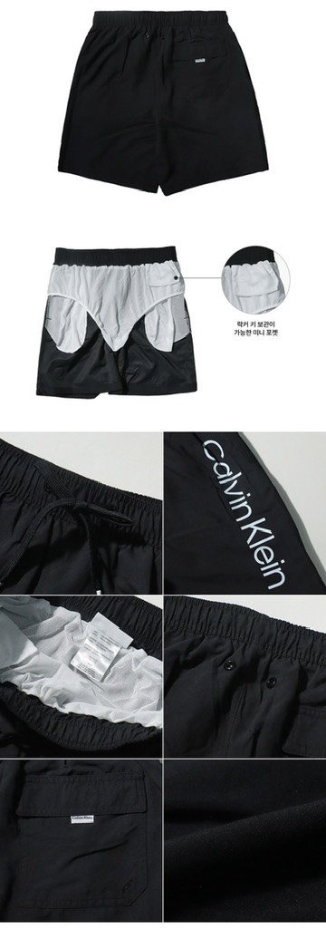 Quần Short Nam Calvin Klein Black CB4VPS13