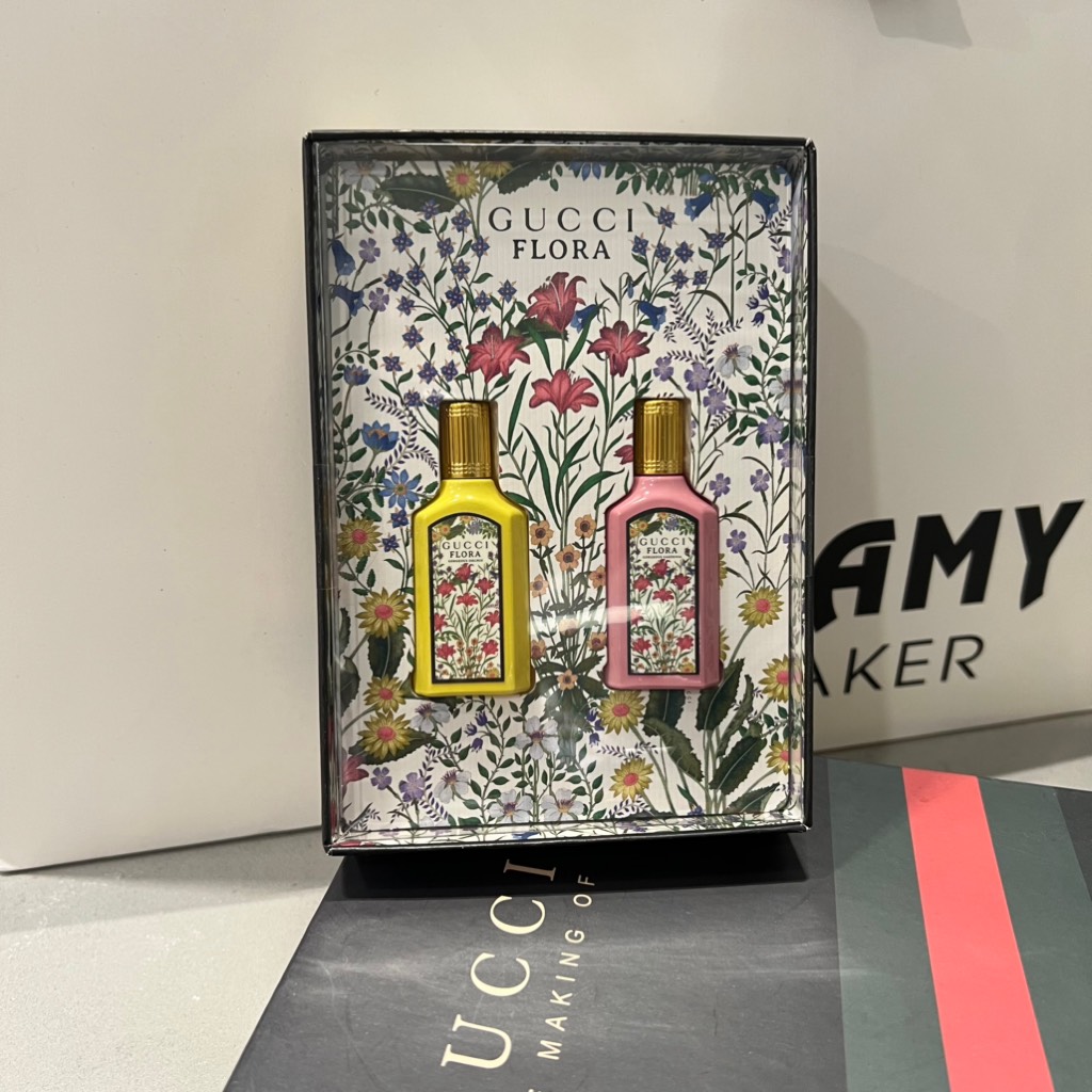 Nước Hoa Gucci Women's Mini Flora Gorgeous Eau de Parfum Duo Set 2x5ml