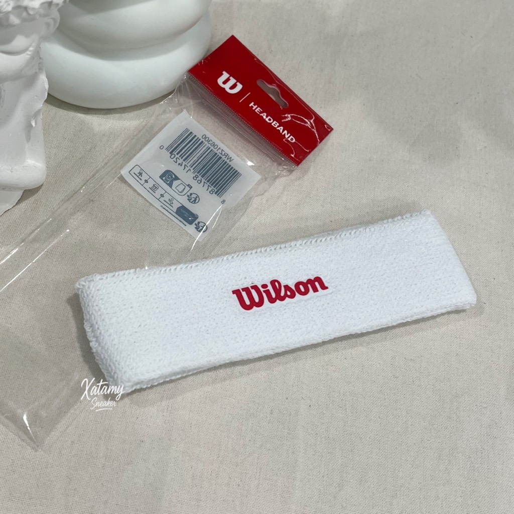 Wilson Headband White WRZ106300