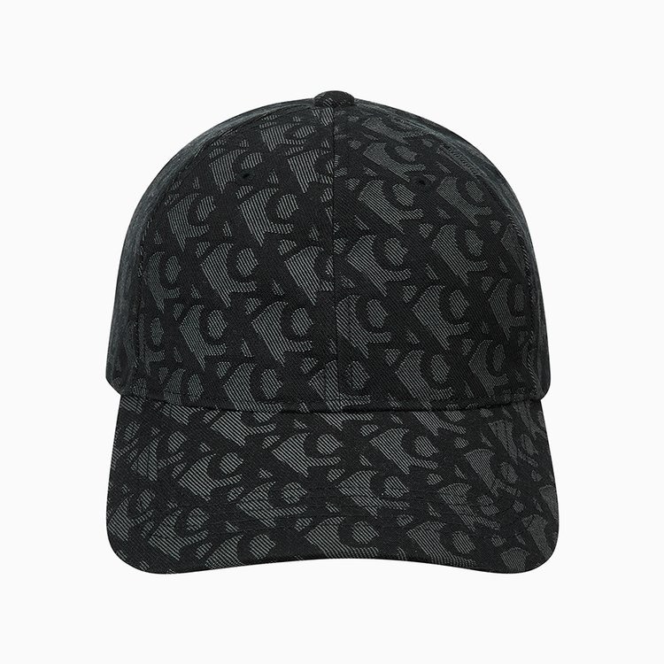 Nón Calvin Klein Logo Jacquard Baseball Cap Black 4G5066G 001