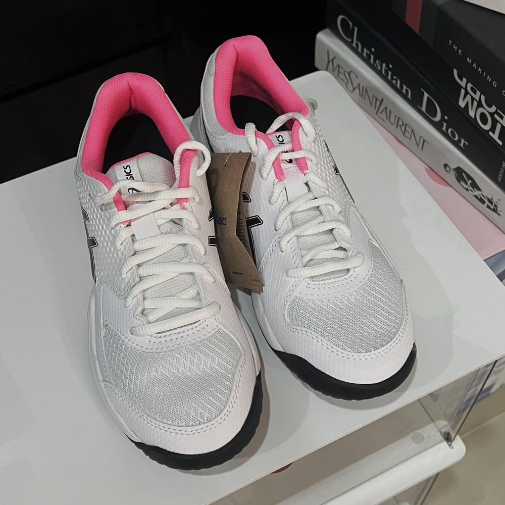 ASICS GEL-DEDICATE 8 Pickleball White Pink 1042A236 100