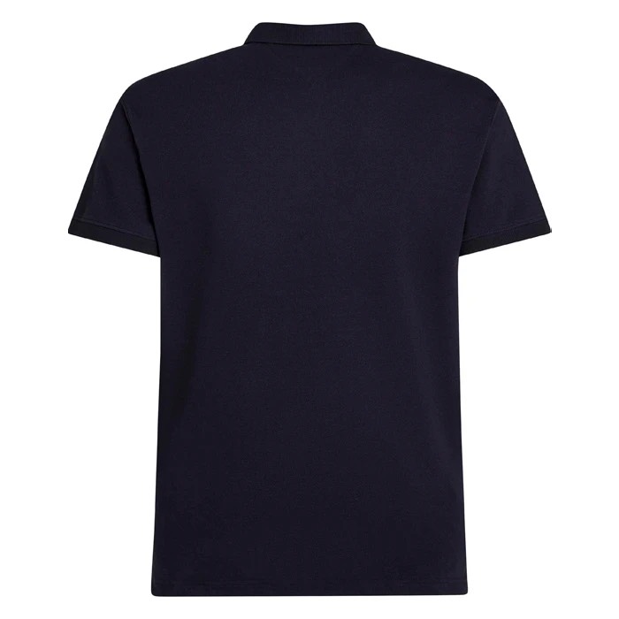 Áo Polo Tommy Regular Fit Embroidered Stripe Navy MW38130 400