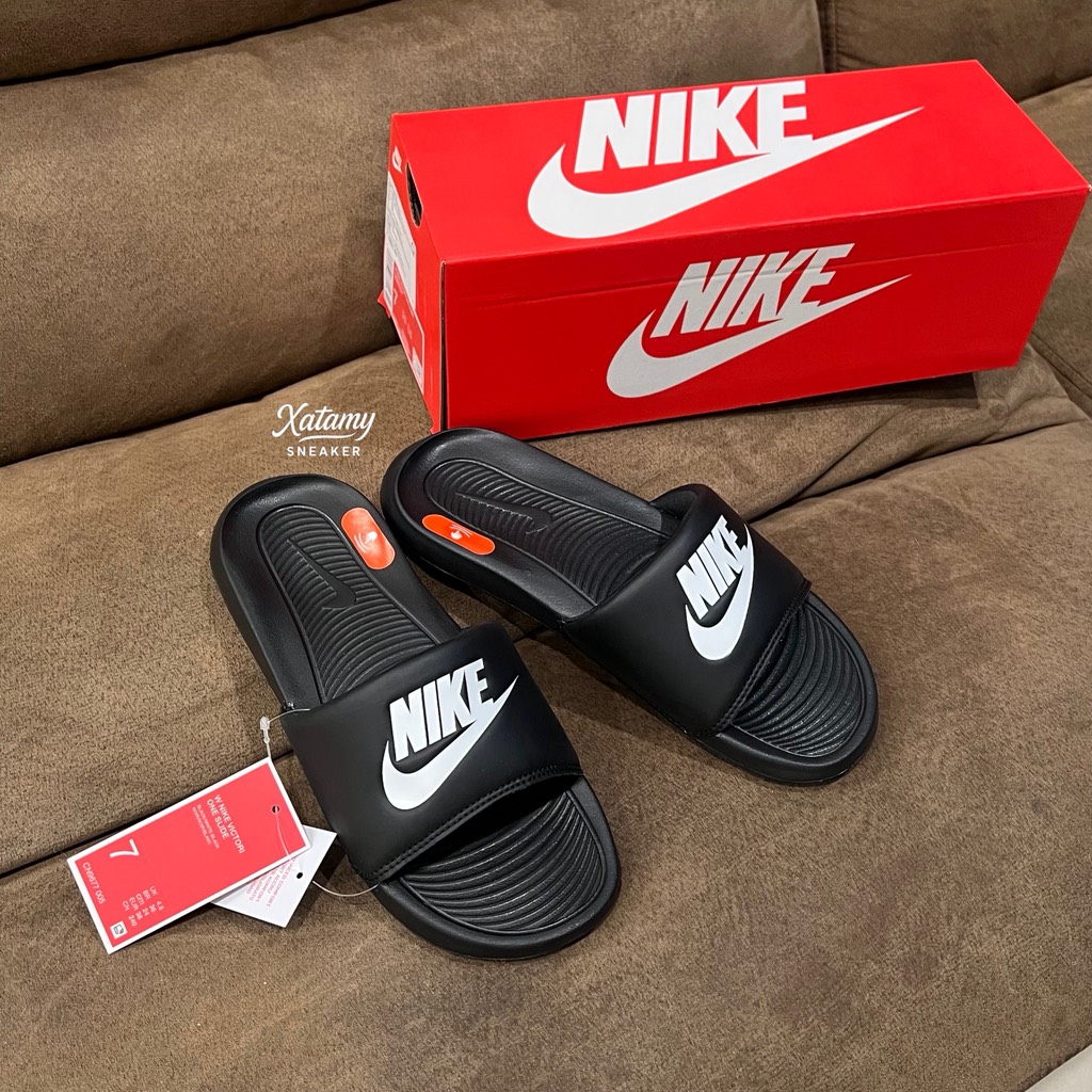Dép Nike Victori One Black White CN9677 005