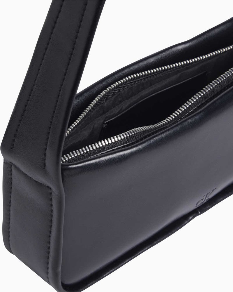 Túi Calvin Klein Knotted Shoulder Bag Black 4K3074G 001