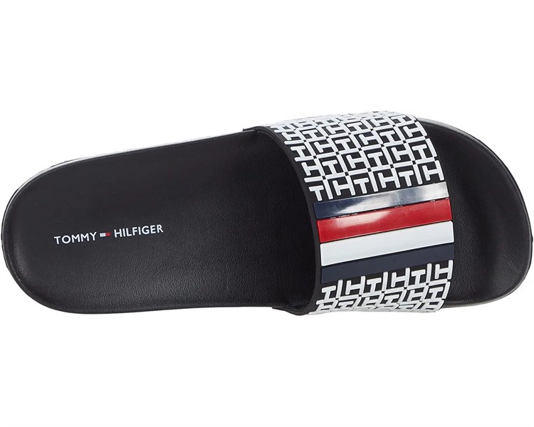 Dép Tommy Hilfiger DAVEY-X Black Multi