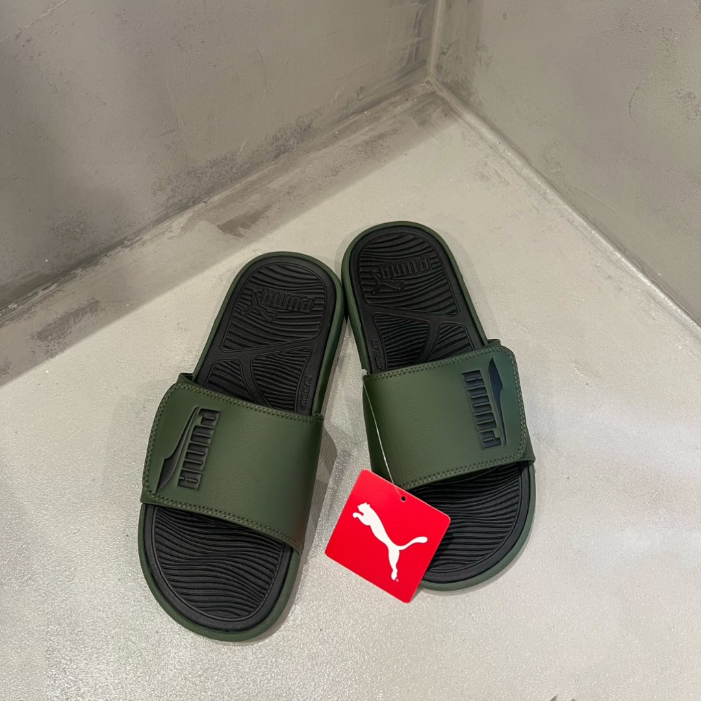 Dép Puma Cool Cat 2.0 FS Xanh Rêu 390961 08