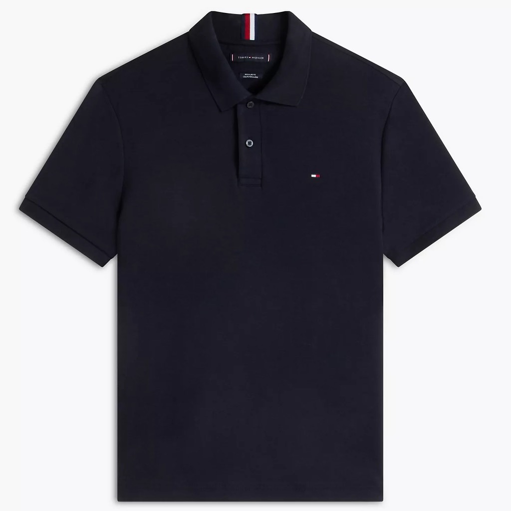 Áo Polo Tommy Hilfiger Regular Fit Smooth Cotton Navy 78JB751 410