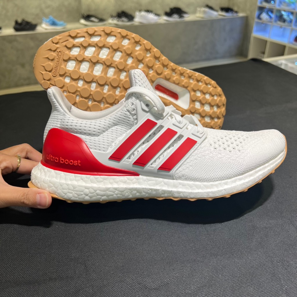 Ultraboost 1.0 Cloud White Better Scarlet Gum JH9184