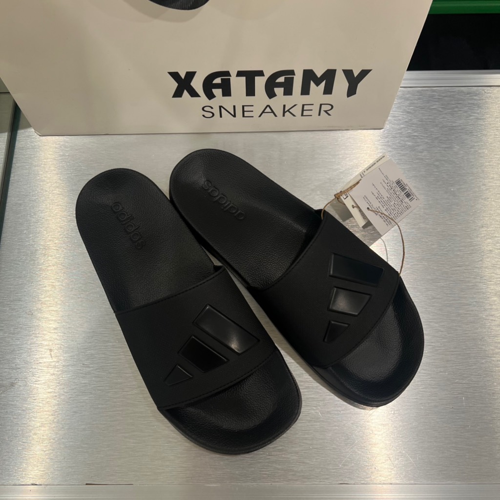 Dép Adilette Shower Logo Black JS2039