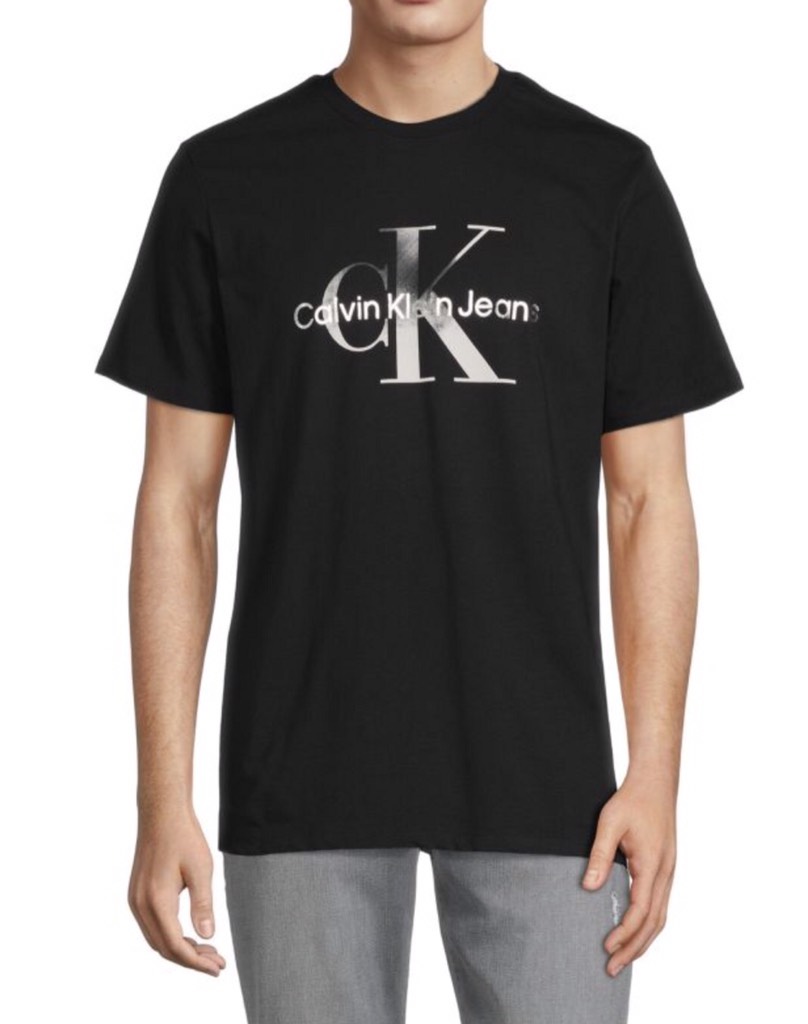 Áo Calvin Klein Silver Monogram Black SP40578524 40IC848004