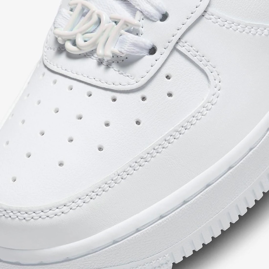Nike Air Force 1 Just Do It White Multi Color Black FB8251 100