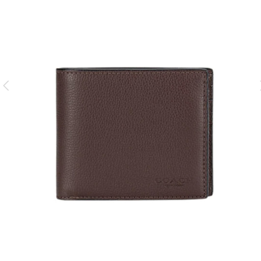 Ví Coach CR911 Compact ID Wallet Sport Calf Mahogany 74991
