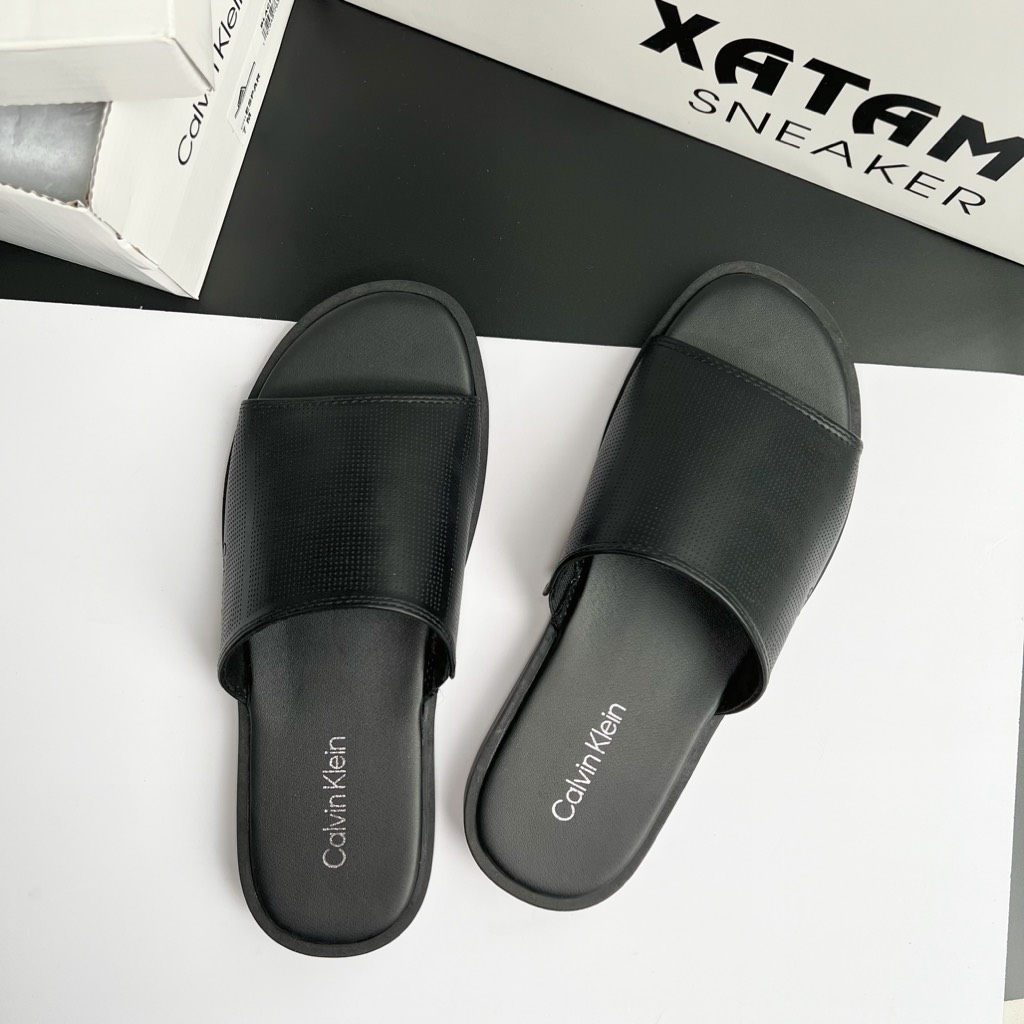 Dép Calvin Klein ESPAR Black 001
