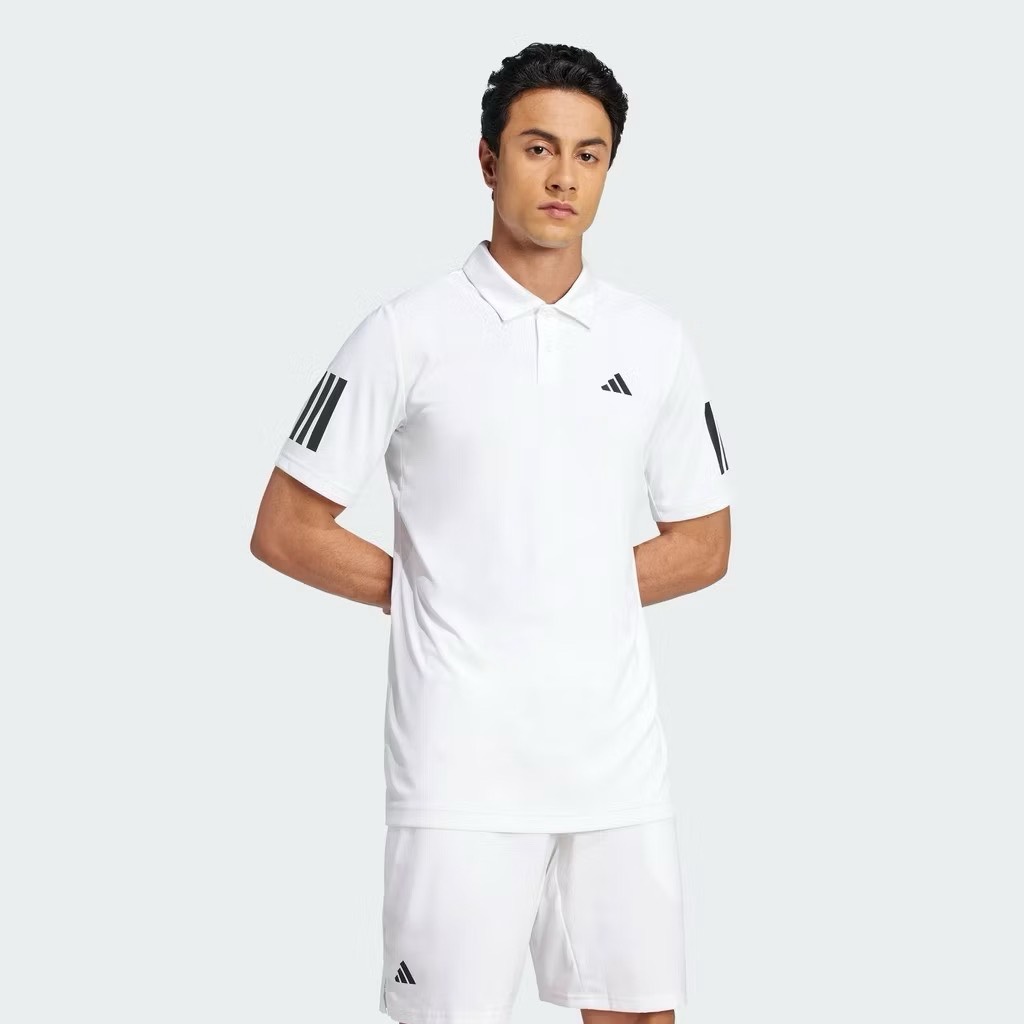 Áo Polo adidas Tennis Club 3STR White JE0412