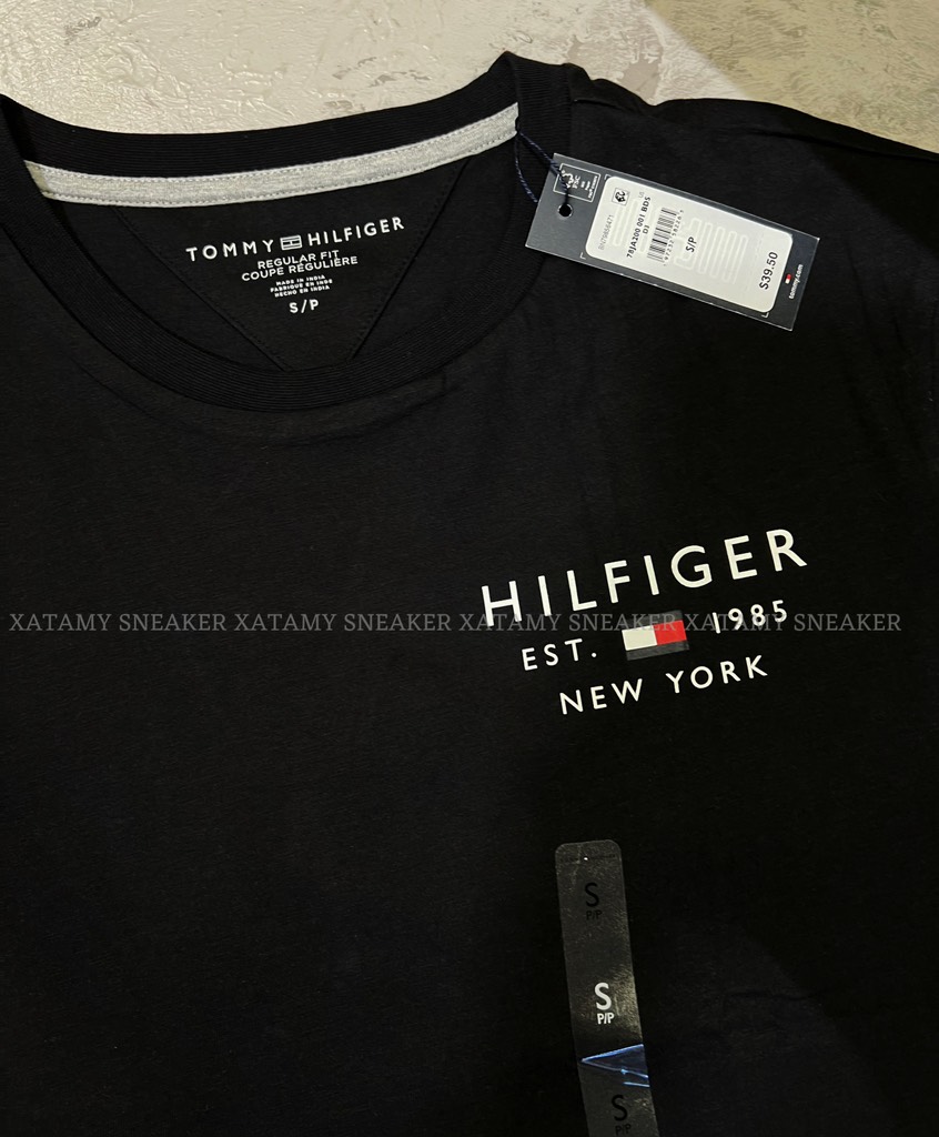 Áo Tommy Hilfiger New York Graphic Small Logo Black 78JA200 001