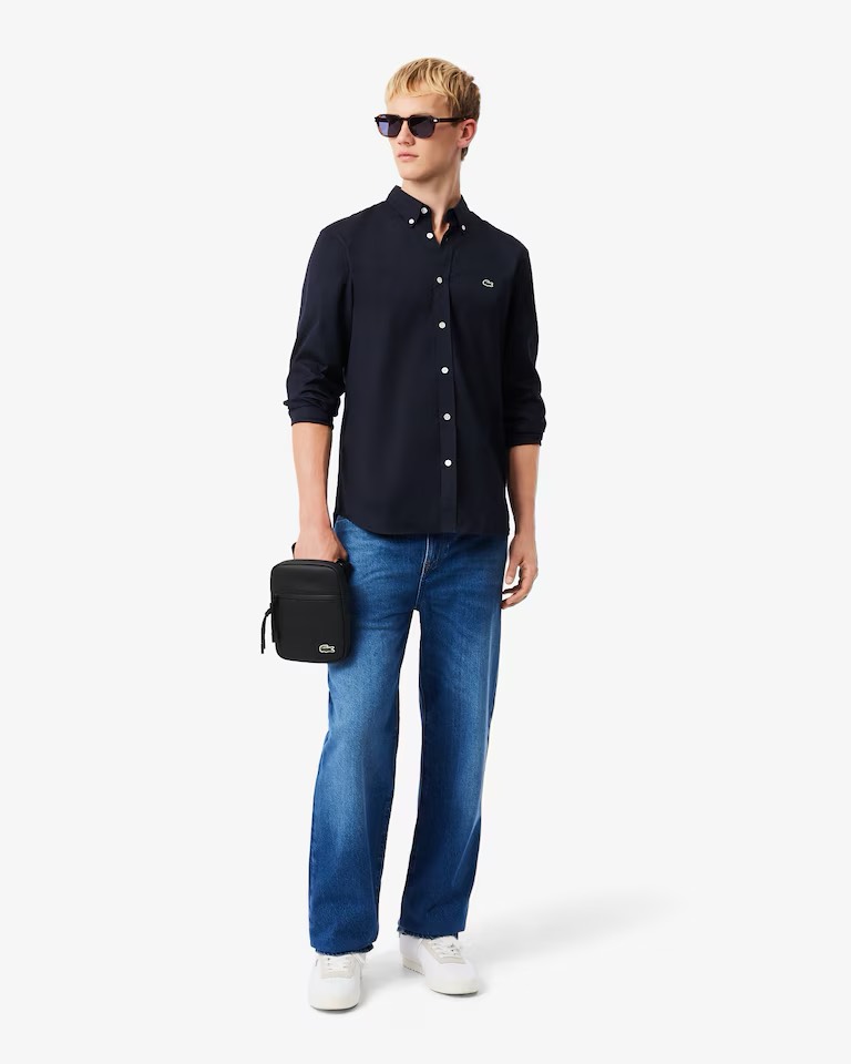 Túi Lacoste Small LCST Slimline Satchel Crossover Bag Eclipse NH3307LV P88