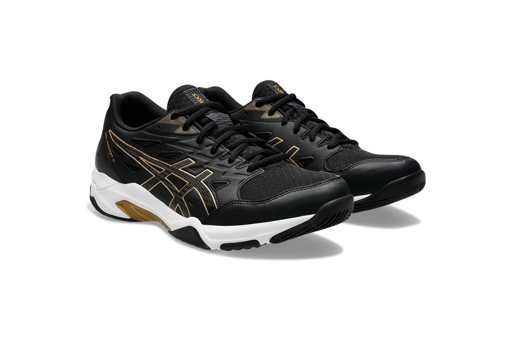 ASICS GEL-ROCKET 11 BLACK PURE GOLD 1071A091 004