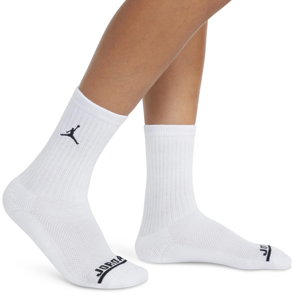 Vớ Jordan Legend 6 pack Cushioned Crew White BJ0343 001