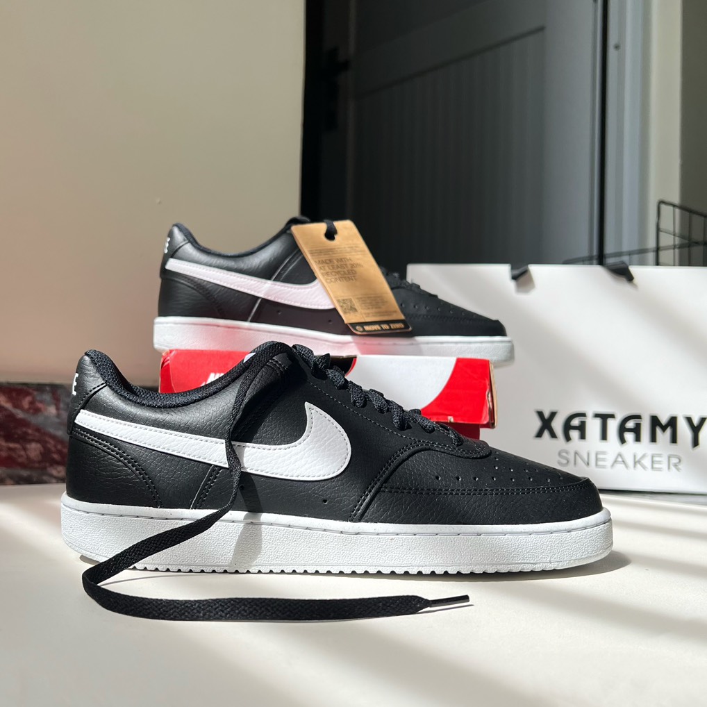 Nike Court Vision Low "Next Nature" Black White DH2987 001