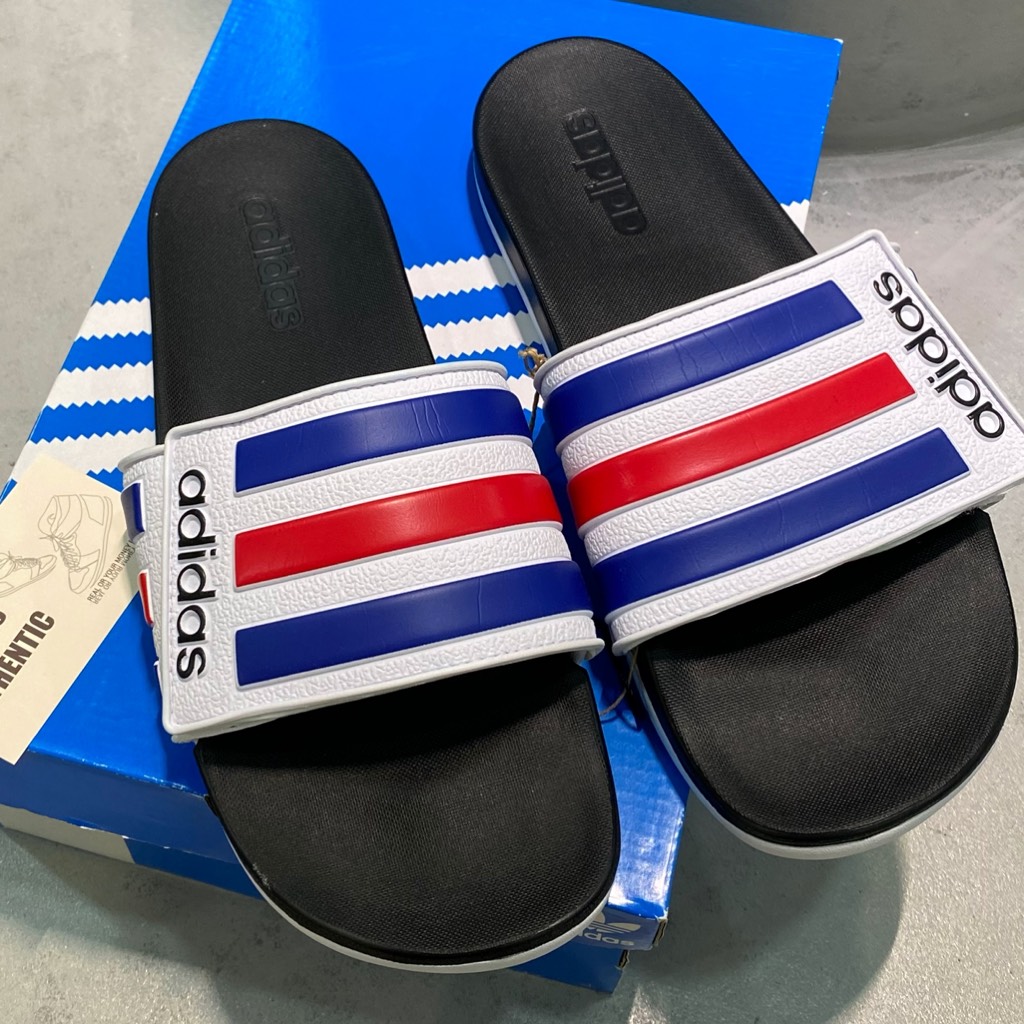 dép Adilette Comfort Black Quai 3 màu FY8095